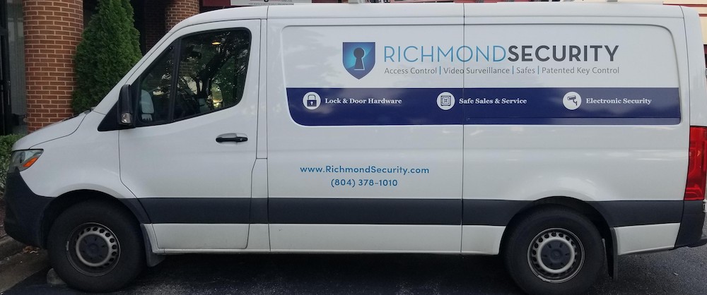 photo of richmond security van